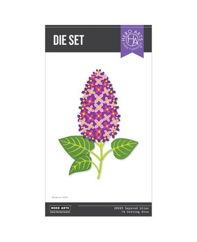 Hero Arts Spring Meadow Die Set Layered Lilac (DF283)