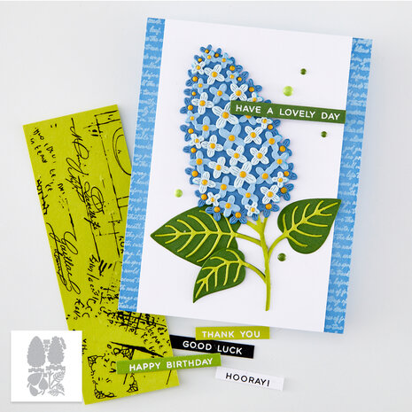 Hero Arts Spring Meadow Die Set Layered Lilac (DF283)