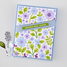 Hero Arts Spring Meadow Stencils Color Layering Meadow Blooms (SA293)