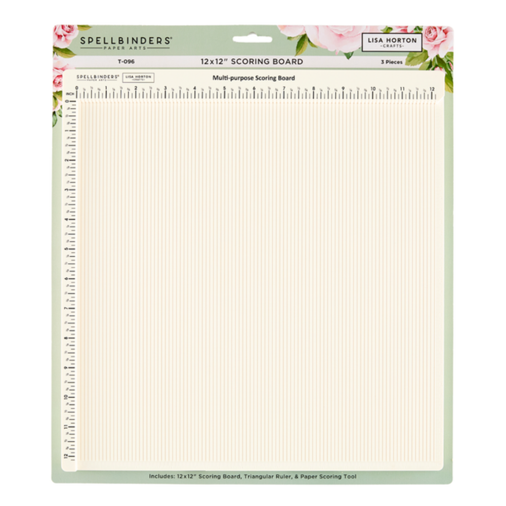 Spellbinders Lisa Horton Crafts Special Edition 12x12 Inch Scoring Board (T-096) Spellbinders Lisa Horton Crafts Special Edition 12x12 Inch Scoring Board (T-096)