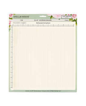 Spellbinders Lisa Horton Crafts Special Edition 12x12 Inch Scoring Board (T-096)