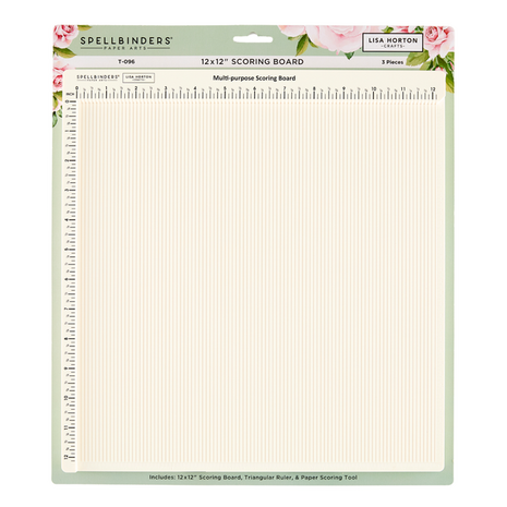 Spellbinders Lisa Horton Crafts Special Edition 12x12 Inch Scoring Board (T-096) Spellbinders Lisa Horton Crafts Special Edition 12x12 Inch Scoring Board (T-096)