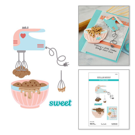 Spellbinders Make It & Bake It Etched Dies Magic Mixer (S5-728) Spellbinders Make It & Bake It Etched Dies Magic Mixer (S5-728)