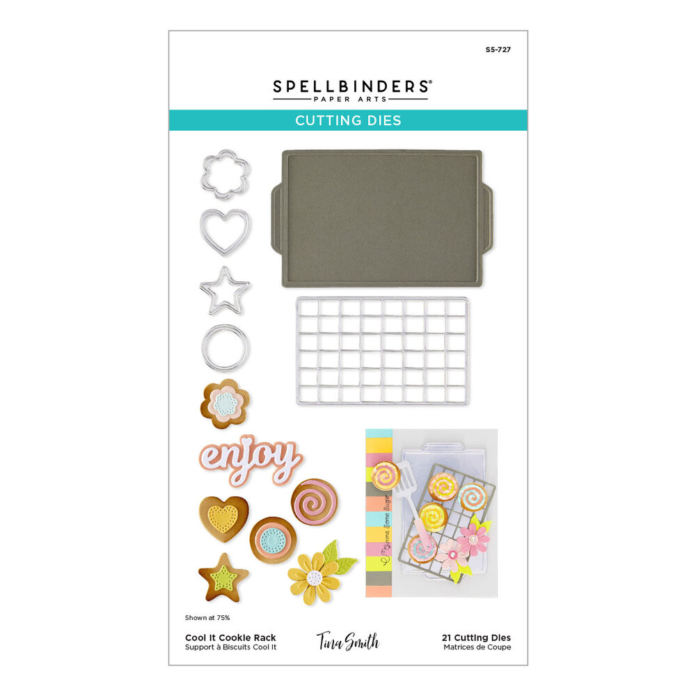 Spellbinders Make It & Bake It Etched Dies Cool It Cookie Rack (S5-727) Spellbinders Make It & Bake It Etched Dies Cool It Cookie Rack (S5-727)