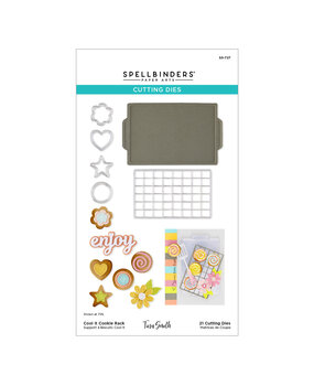 Spellbinders Make It & Bake It Etched Dies Cool It Cookie Rack (S5-727)