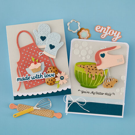 Spellbinders Make It & Bake It Bundle I Want It All (BD-1038) Spellbinders Make It & Bake It Bundle I Want It All (BD-1038)