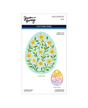 Spellbinders Happy Spring Etched Dies In Bloom Egg (S5-751) Spellbinders Happy Spring Etched Dies In Bloom Egg (S5-751)