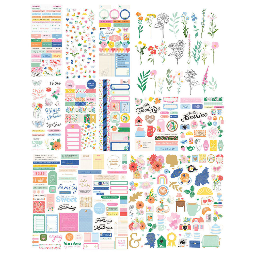 Spellbinders Breakfast in Bed Embellishment Bundle (RBD-011) Spellbinders Breakfast in Bed Embellishment Bundle (RBD-011)