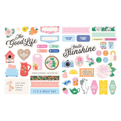 Spellbinders Breakfast in Bed Chipboard Stickers (169219) Spellbinders Breakfast in Bed Chipboard Stickers (169219)