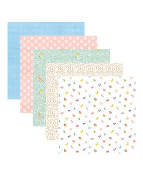 Spellbinders Breakfast in Bed 12x12 Inch Designer Paper Pack (169215)