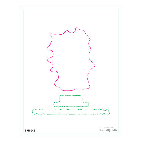 Spellbinders Block Print Zodiacs Registration Press + Foil Plate Gemini (BPR-042) Spellbinders Block Print Zodiacs Registration Press + Foil Plate Gemini (BPR-042)