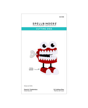 Spellbinders Aged to Perfection Etched Dies Dancin' Chatterbox (S4-1518)