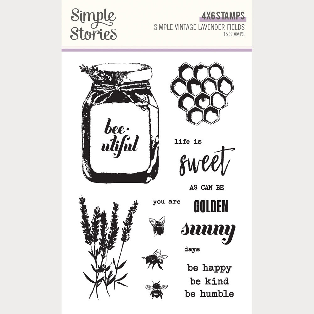 Simple Stories Simple Vintage Lavender Fields Stamps (26424)