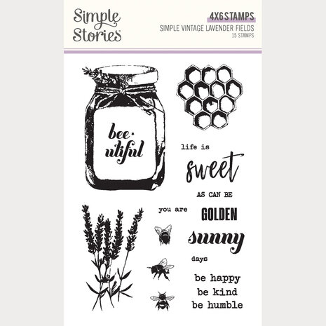 Simple Stories Simple Vintage Lavender Fields Stamps (26424)