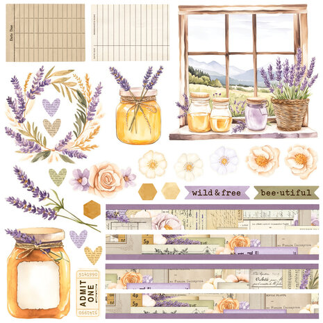 Simple Stories Simple Vintage Lavender Fields Simple Pages Kit (26435) Simple Stories Simple Vintage Lavender Fields Simple Pages Kit (26435)