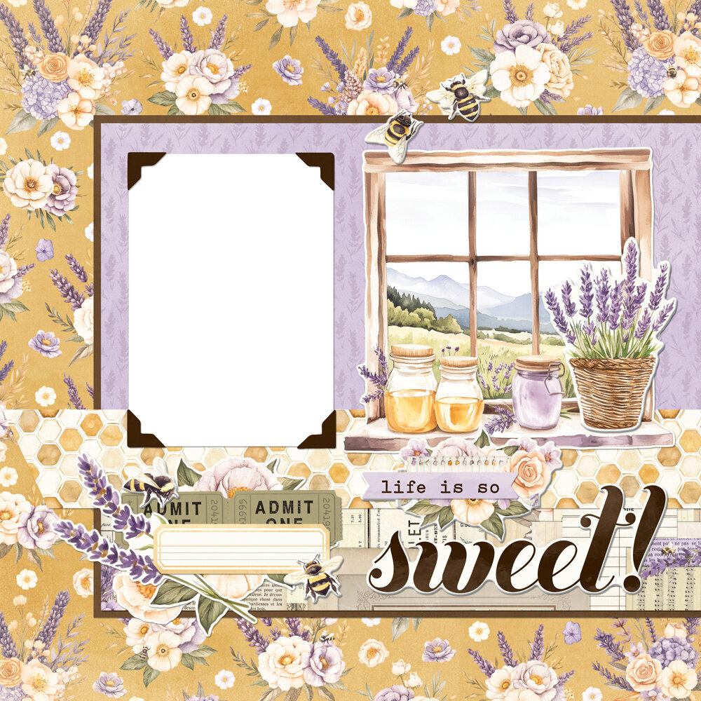 Simple Stories Simple Vintage Lavender Fields Simple Pages Kit (26435) Simple Stories Simple Vintage Lavender Fields Simple Pages Kit (26435)