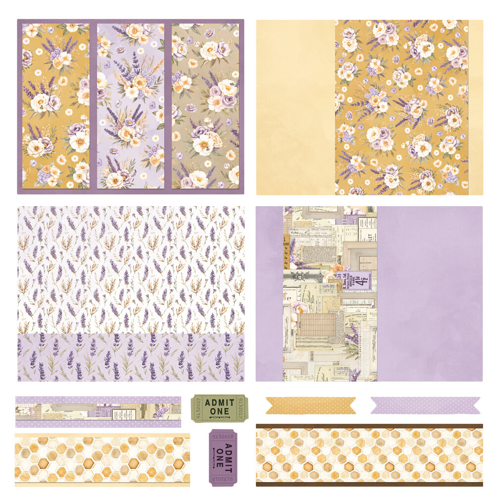 Simple Stories Simple Vintage Lavender Fields Simple Cards Kit (26434)