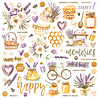 Simple Stories Simple Vintage Lavender Fields 12x12 Inch Chipboard (26425)