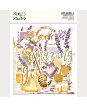 Simple Stories Simple Vintage Lavender Fields Bits & Pieces (26426)