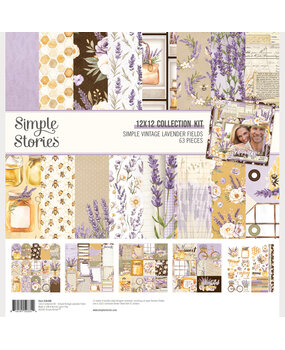 Simple Stories Simple Vintage Lavender Fields Collection Kit (26400)