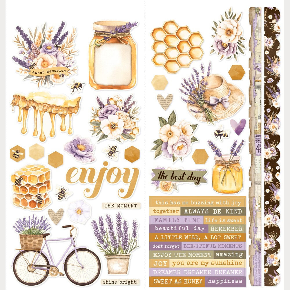 Simple Stories Simple Vintage Lavender Fields Collector's Essentials Kit (26401) Simple Stories Simple Vintage Lavender Fields Collector's Essentials Kit (26401)
