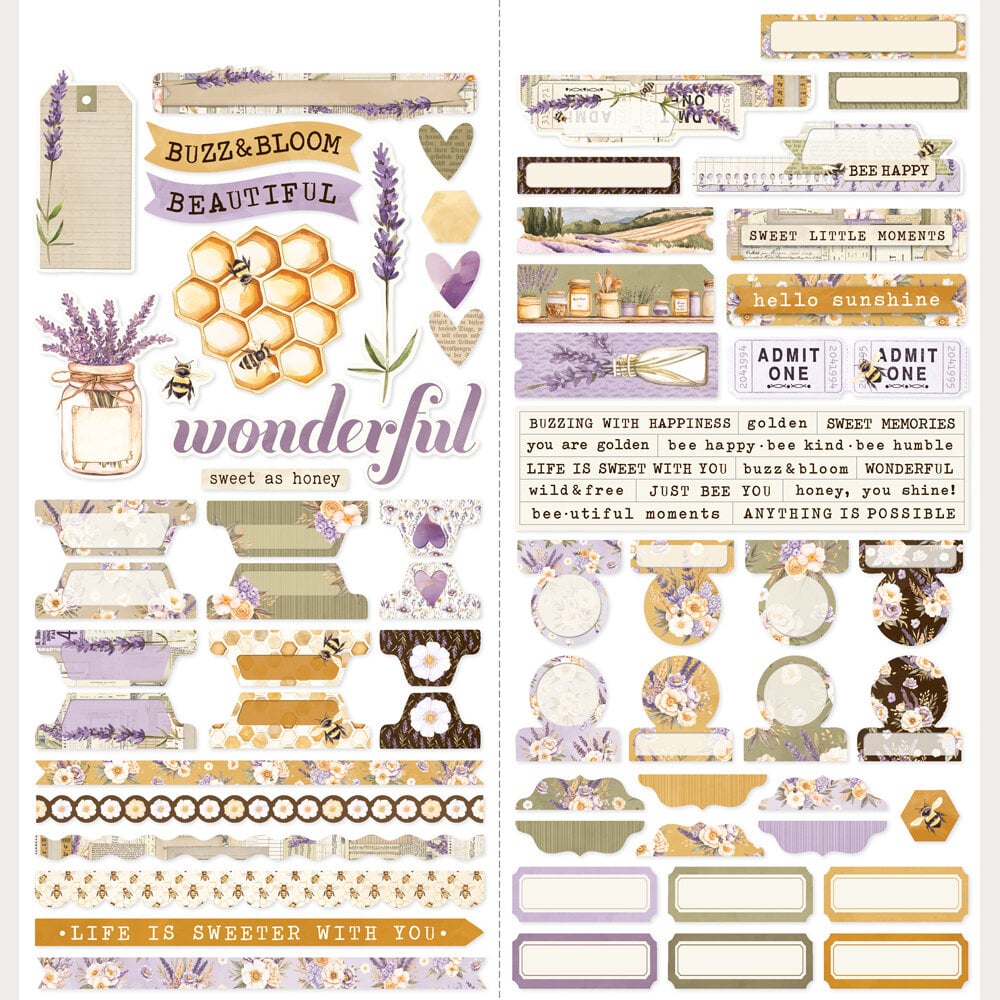 Simple Stories Simple Vintage Lavender Fields Collector's Essentials Kit (26401) Simple Stories Simple Vintage Lavender Fields Collector's Essentials Kit (26401)