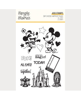Simple Stories Say Cheese Happiest Place Stamps All Ears! (26224)