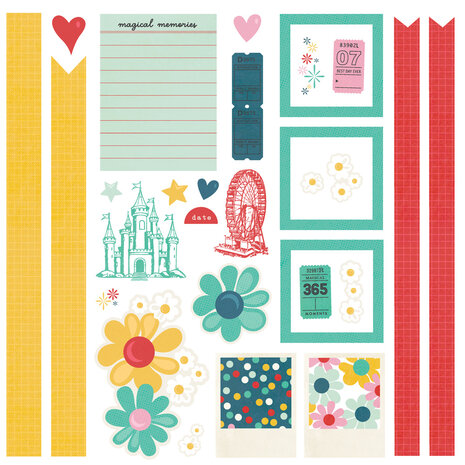 Simple Stories Say Cheese Happiest Place Simple Pages Kit (26238) Simple Stories Say Cheese Happiest Place Simple Pages Kit (26238)