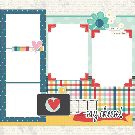 Simple Stories Say Cheese Happiest Place Simple Pages Kit (26238) Simple Stories Say Cheese Happiest Place Simple Pages Kit (26238)