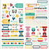 Say Cheese Happiest Place Cardstock Stickers Basics (26203)