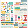 Simple Stories Say Cheese Happiest Place Cardstock Stickers Basics (26203)
