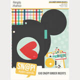 Simple Stories Say Cheese Happiest Place 6x8 Inch SN@P! Binder Inserts (26233)