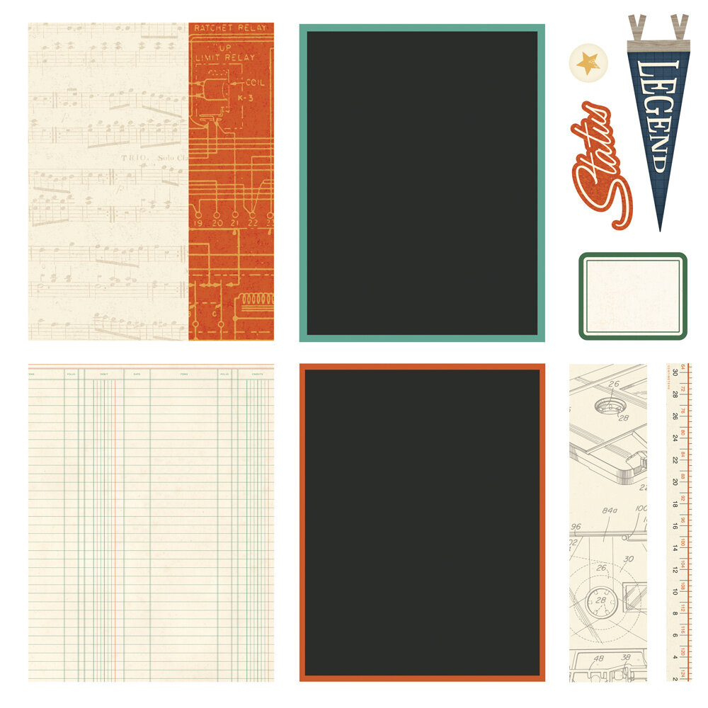 Simple Stories Rustic Legend Simple Cards Kit (26626) Simple Stories Rustic Legend Simple Cards Kit (26626)