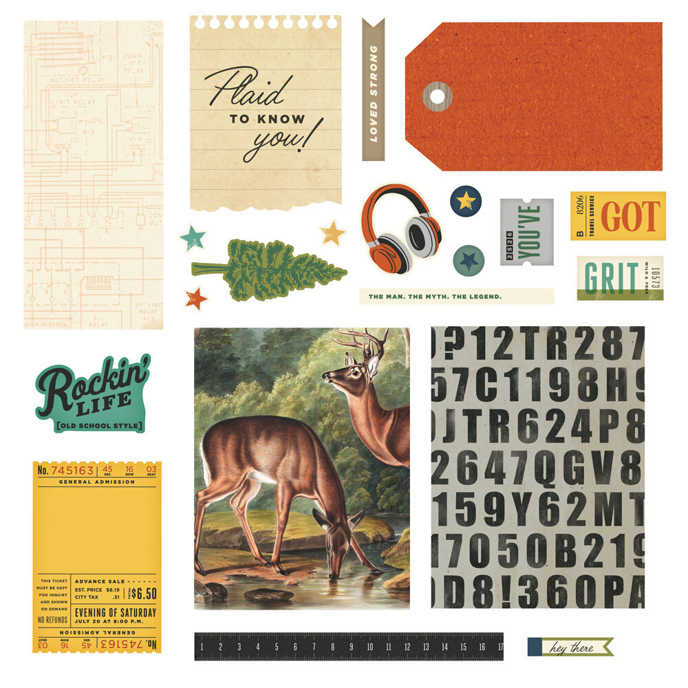 Simple Stories Rustic Legend Simple Cards Kit (26626) Simple Stories Rustic Legend Simple Cards Kit (26626)