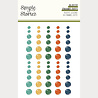 Simple Stories Rustic Legend Glossy Enamel Dots (26624)