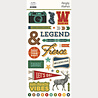 Simple Stories Rustic Legend Foam Stickers (26622)