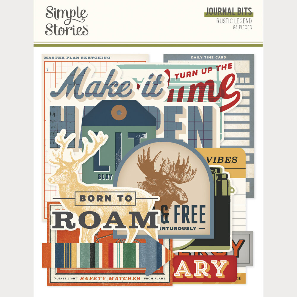 Simple Stories Rustic Legend Collector's Essential Kit (26601) Simple Stories Rustic Legend Collector's Essential Kit (26601)