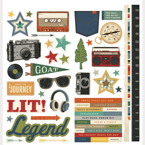Simple Stories Rustic Legend Collection Kit (26600) Simple Stories Rustic Legend Collection Kit (26600)