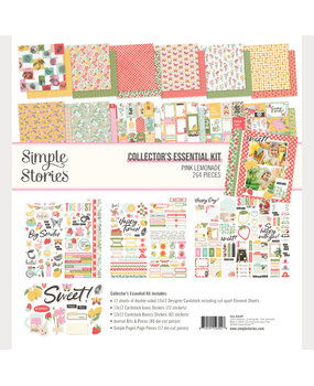Simple Stories Pink Lemonade Collector's Essential Kit (26301)
