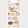 Simple Stories Pink Lemonade Foam Stickers (26322)