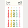 Simple Stories Pink Lemonade Glossy Enamel Dots (26324)