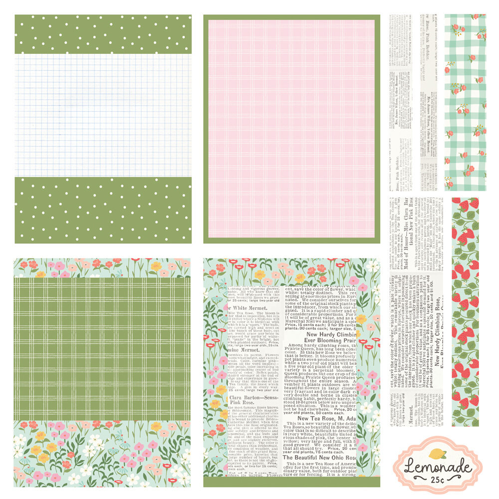 Simple Stories Pink Lemonade Simple Cards Kit (26326) Simple Stories Pink Lemonade Simple Cards Kit (26326)