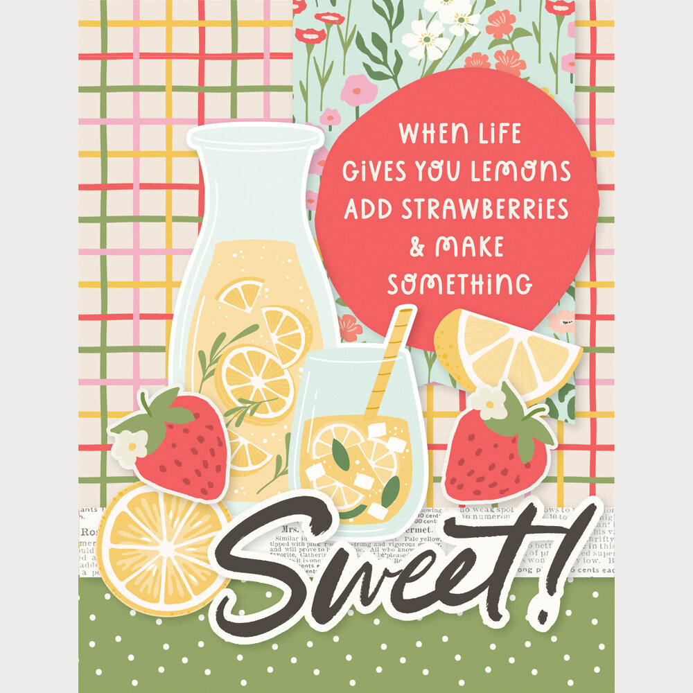Simple Stories Pink Lemonade Simple Cards Kit (26326) Simple Stories Pink Lemonade Simple Cards Kit (26326)