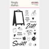 Simple Stories Pink Lemonade Stamps (26317)