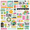 Simple Stories Color Me Happy 12x12 Inch Chipboard (26518)
