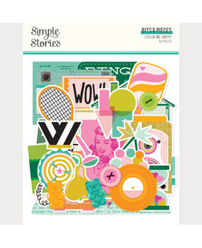 Simple Stories Color Me Happy Bits & Pieces (26519)