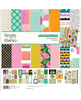 Simple Stories Color Me Happy Collection Kit (26500)