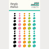 Simple Stories Color Me Happy Glossy Enamel Dots (26524)