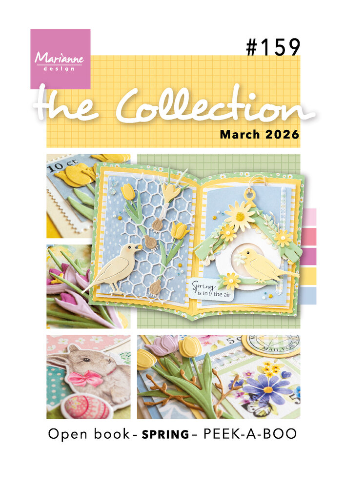 Marianne Design Leaflet The Collection #159 March 2026 (CAT13159)