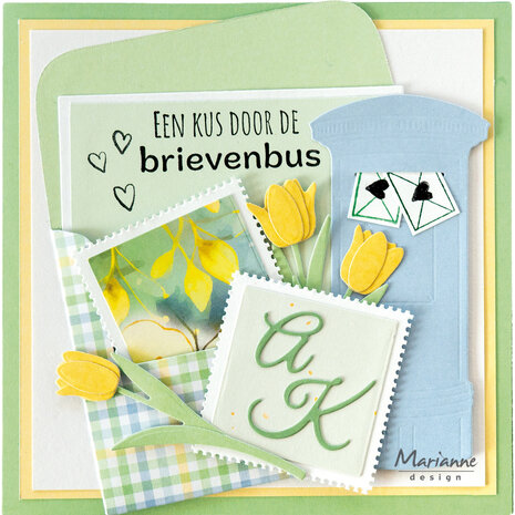 Marianne Design Clear Stamps Echte Post (CS1195)